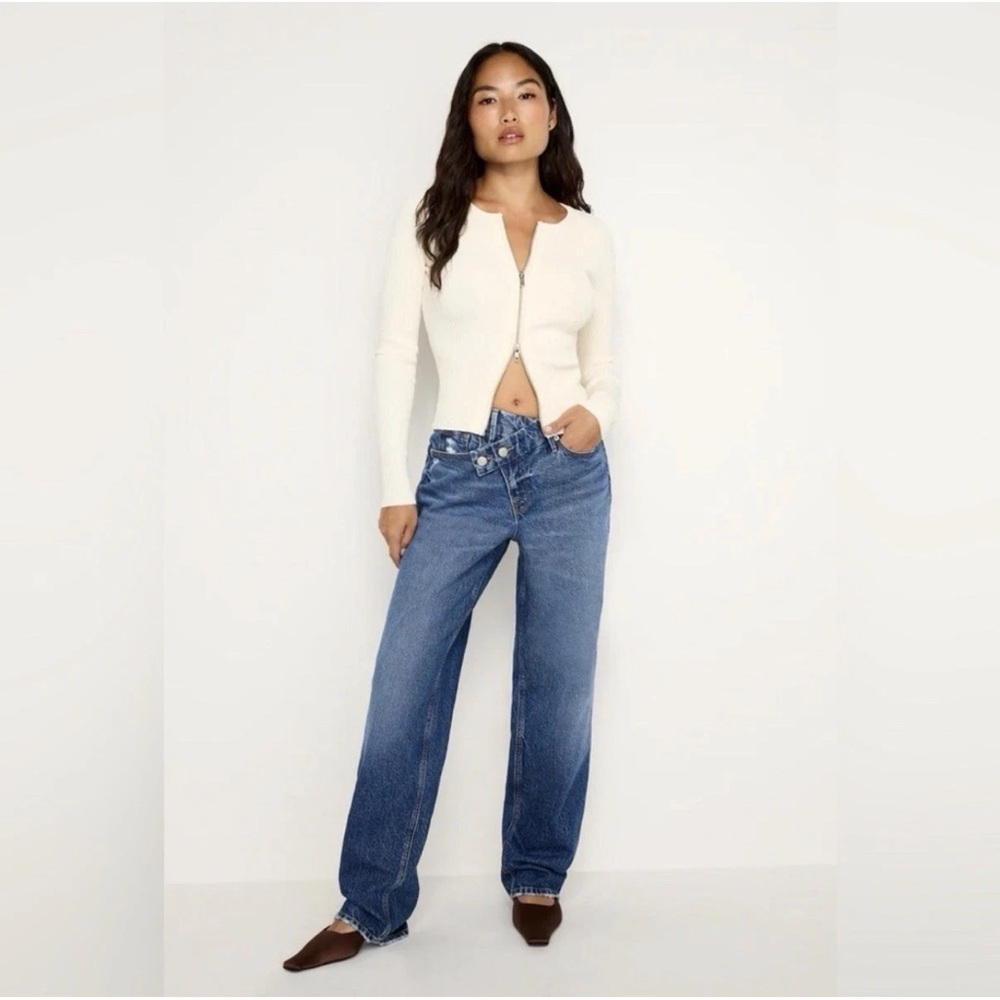 Stylish Blue Boyfriend Jeans for Women